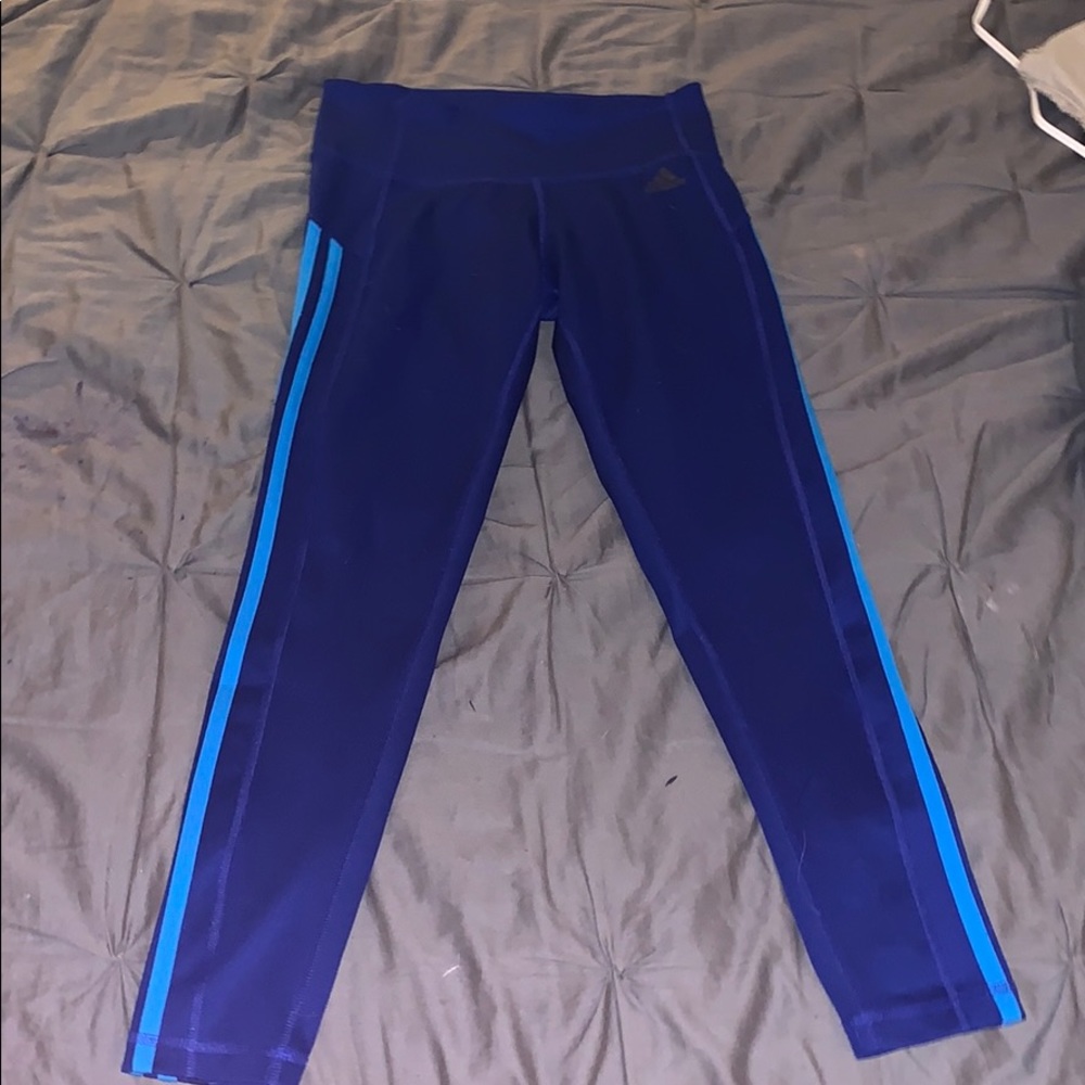 ADIDAS BLUE LEGGINGS